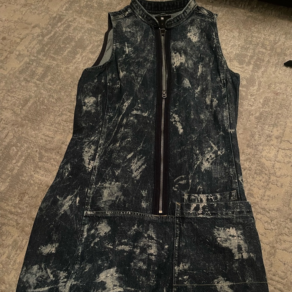 G STAR denim dress size S/never worn/ perfect condition